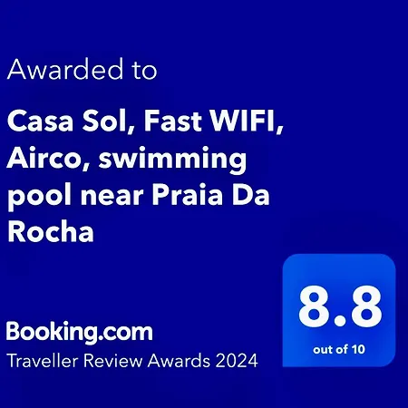 Casa Sol Wifi, Ac, Pool, Near Da Rocha ポルティマン